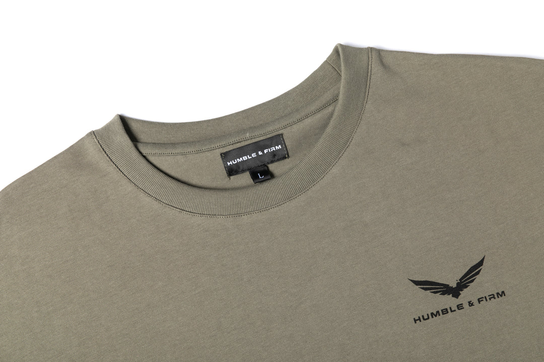 Humble & Firm The Core T-Shirt - Army Green