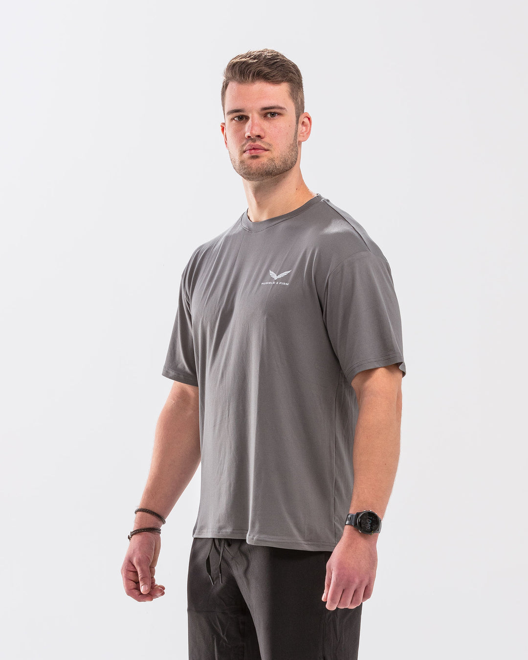 Humble & Firm Signature T-Shirt - Dark Grey