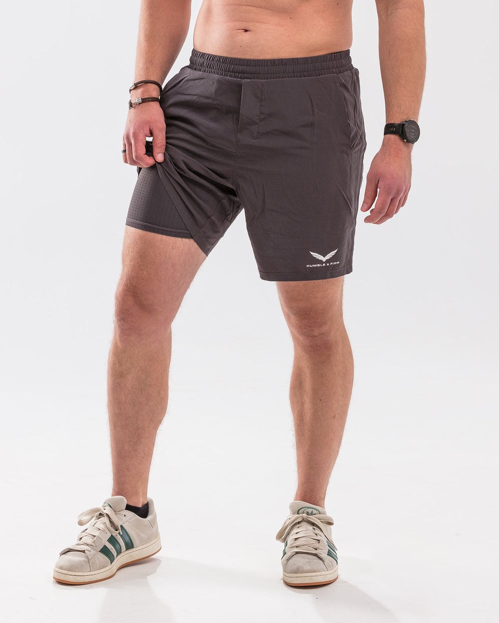 Humble & Firm Ranger Shorts - Dark Grey