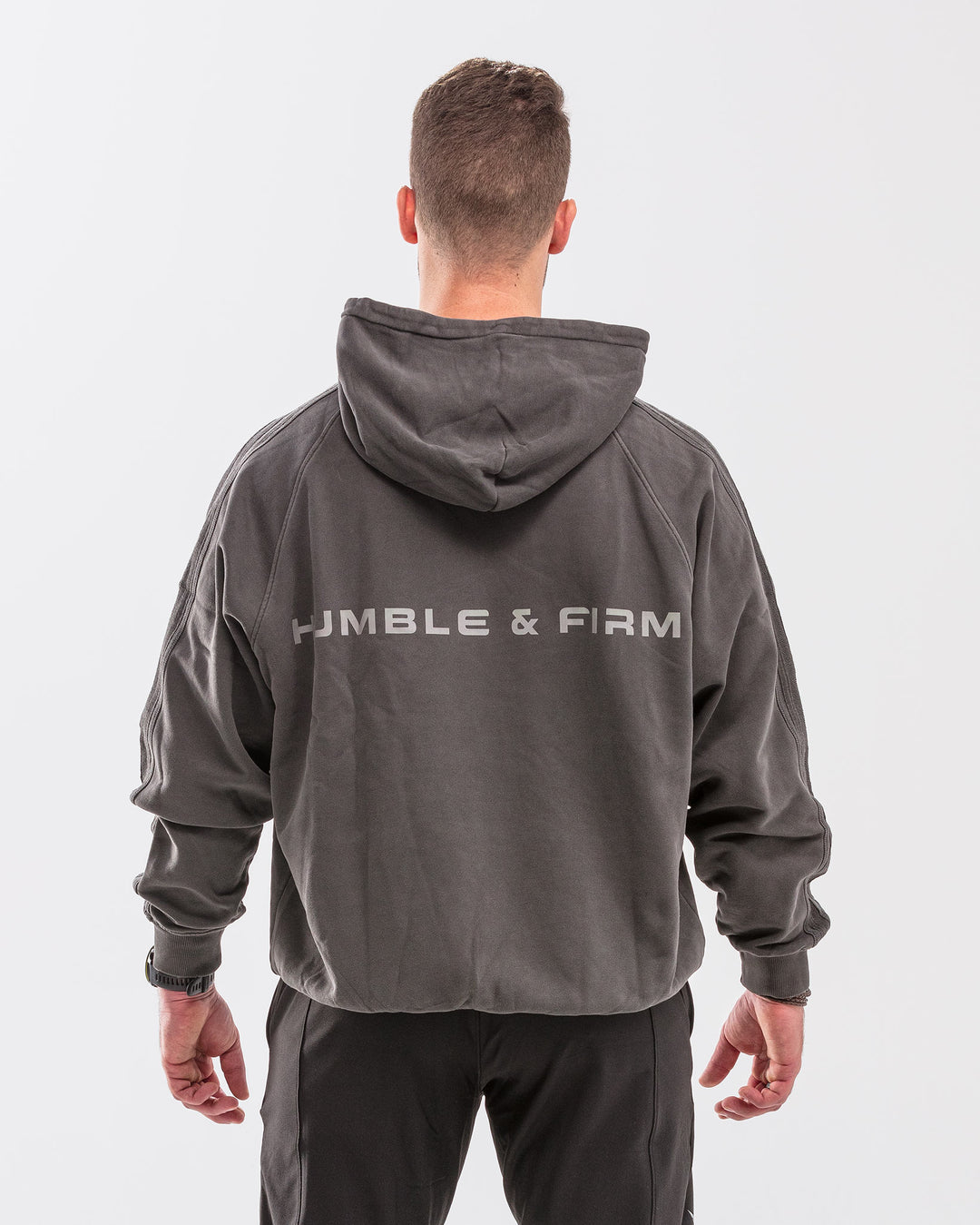 Humble & Firm Acid Hoodie - Shadow Storm