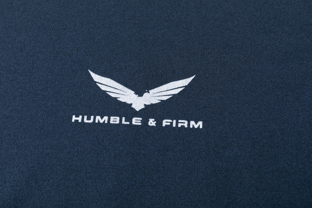 Humble & Firm Vector  Longsleeve - Dark Blue