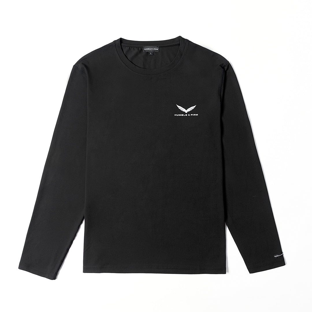 Humble & Firm Vector  Longsleeve - Black